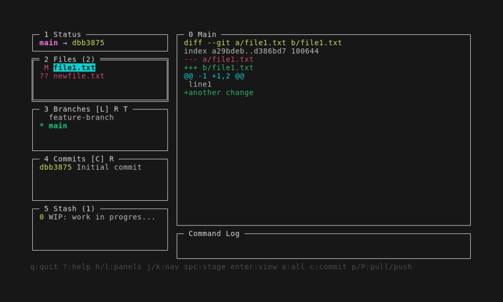 Files Panel